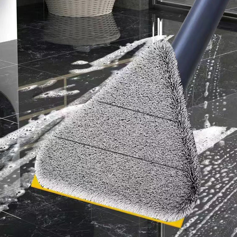 Triangle Squeeze Mop With Silicone Scraper 360° Rotatable